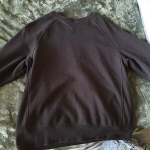 Large casual sweatshirt